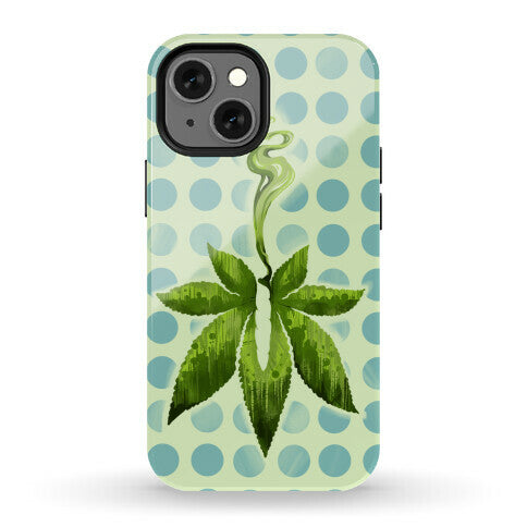 Green Leaf- Cannabis Phone Case